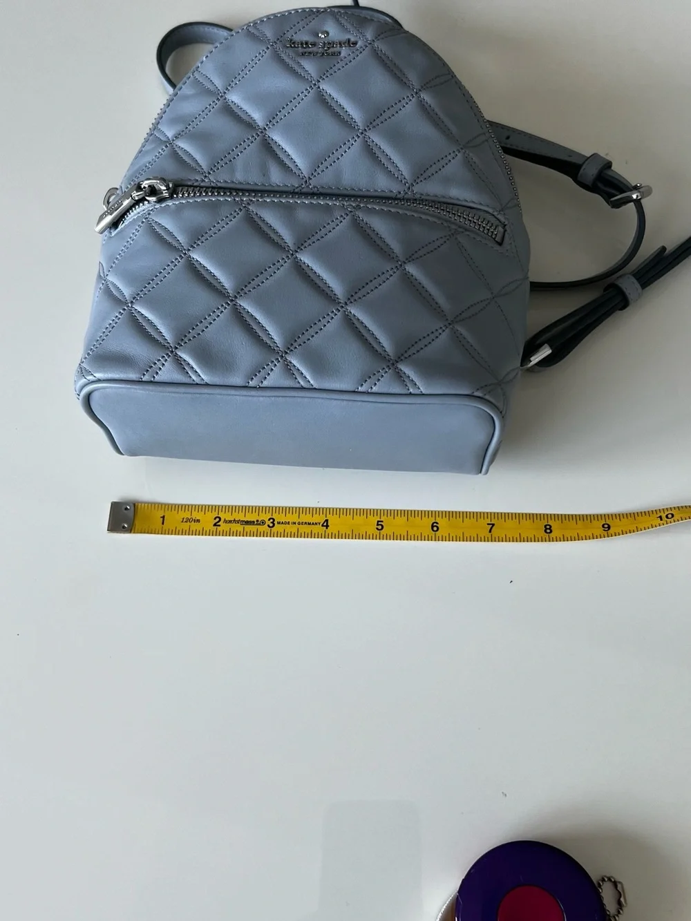 KATE SPADE LEATHER NATALIA MINI CONVERTIBLE BACKPACK BAG